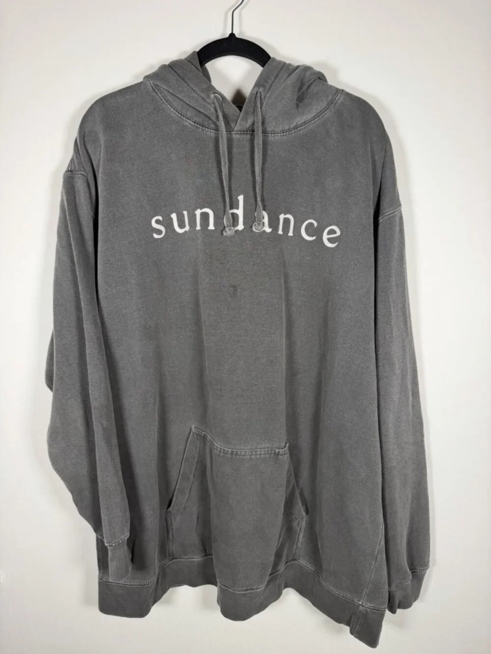 Sundance film festival Utah oversized logo loungewear soft black hoodie XL